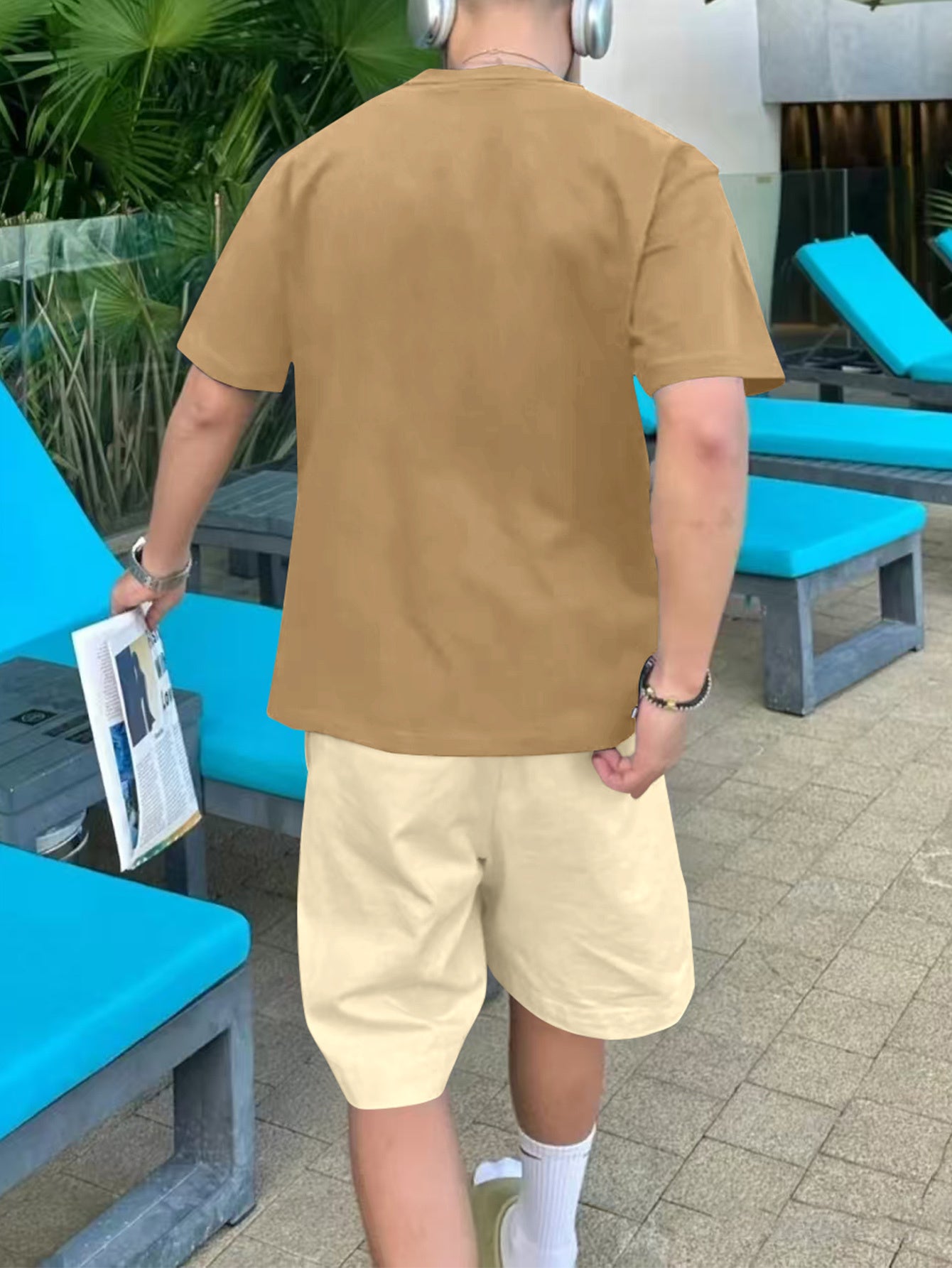 Ensemble t-shirt et short décontractée du S au 2XL