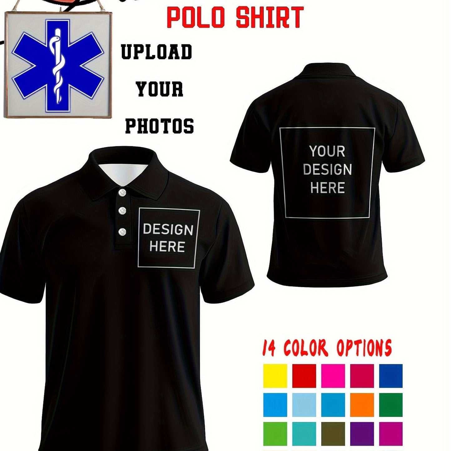 Polo uni personnalisée du S au 2XL MAEJORKEN