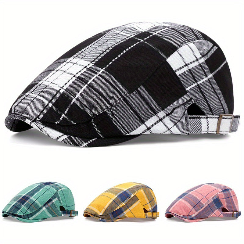 Casquette gavroche style britannique légère avec sangle réglable MAEJORKEN