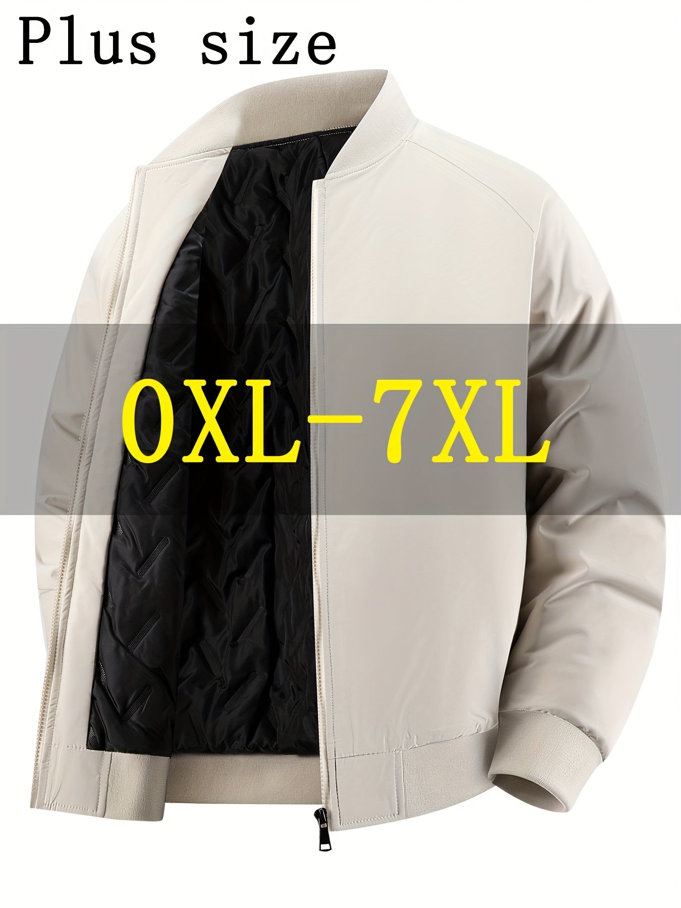Blouson aviateur grande taille hommes du XL au 8XL MAEJORKEN