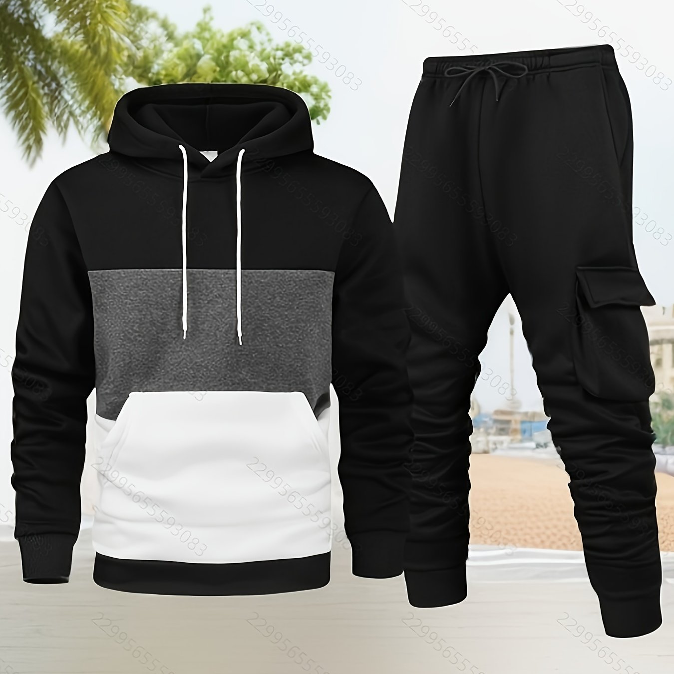 Ensemble sweat à capuche et pantalon du S au 2XL