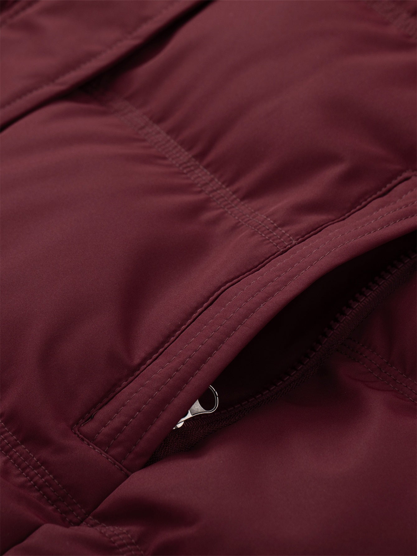 Manteau d hiver épais à capuche détachable en fausse fourrure femmes grande taille du XL au 5XL MAEJORKEN