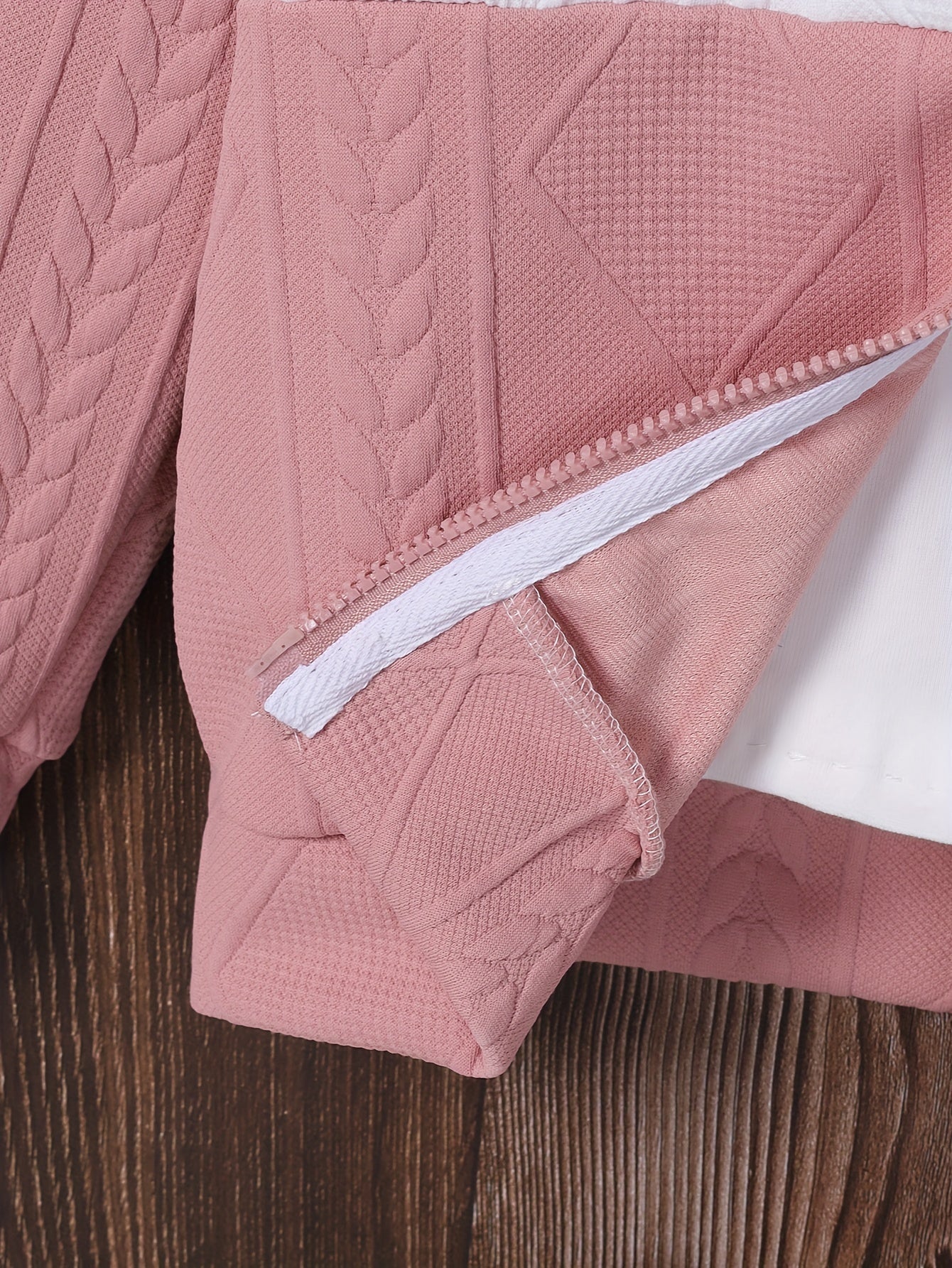 Veste en maille patchwork filles du 7 au 14 ans MAEJORKEN