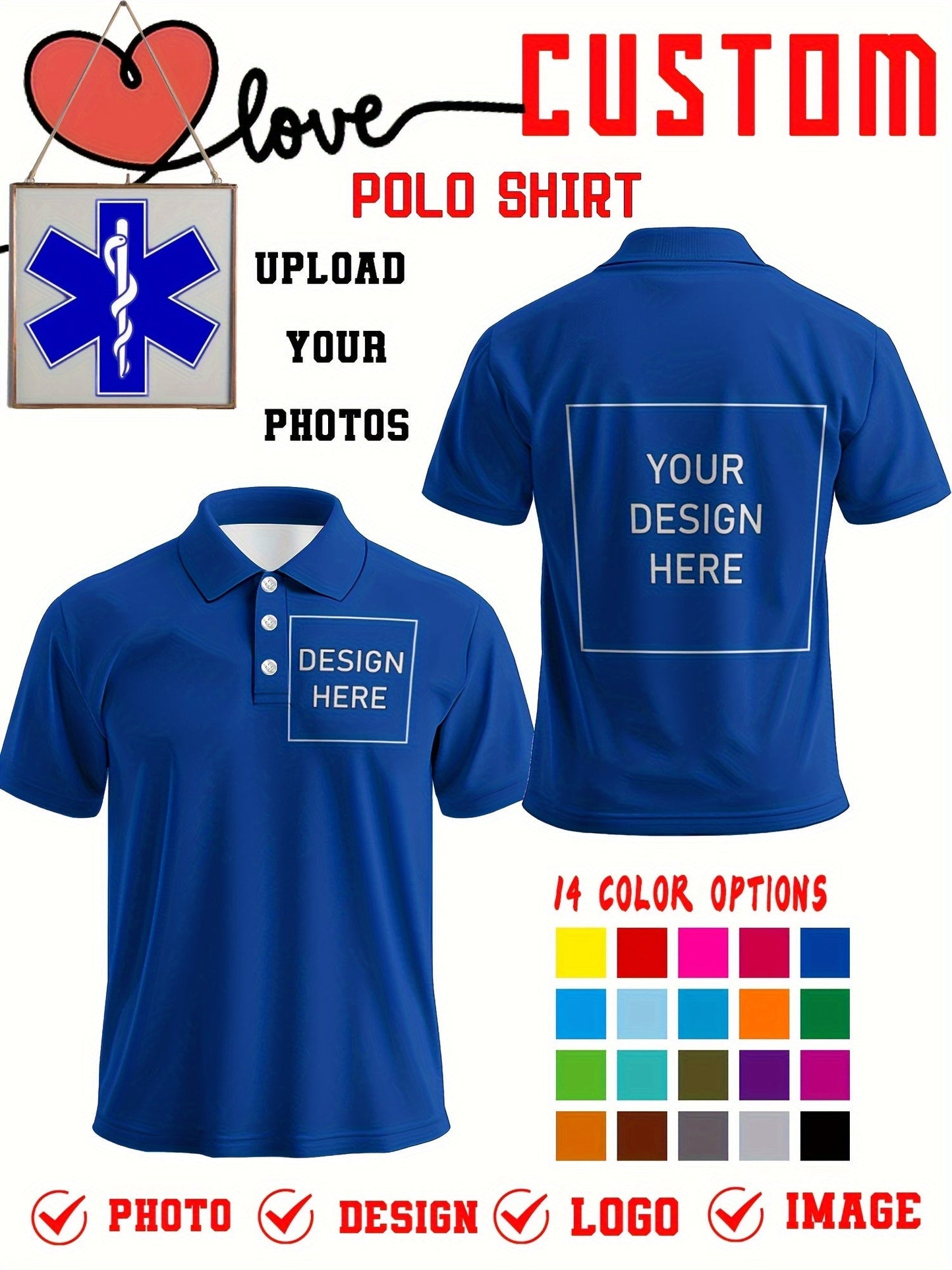 Polo uni personnalisée du S au 2XL MAEJORKEN