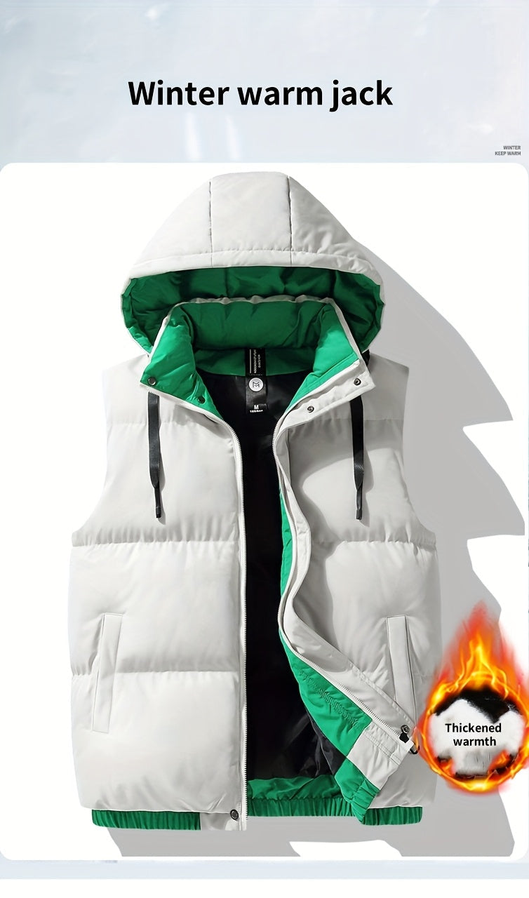 Gilet sans manches à capuche détachable du M au 3XL MAEJORKEN