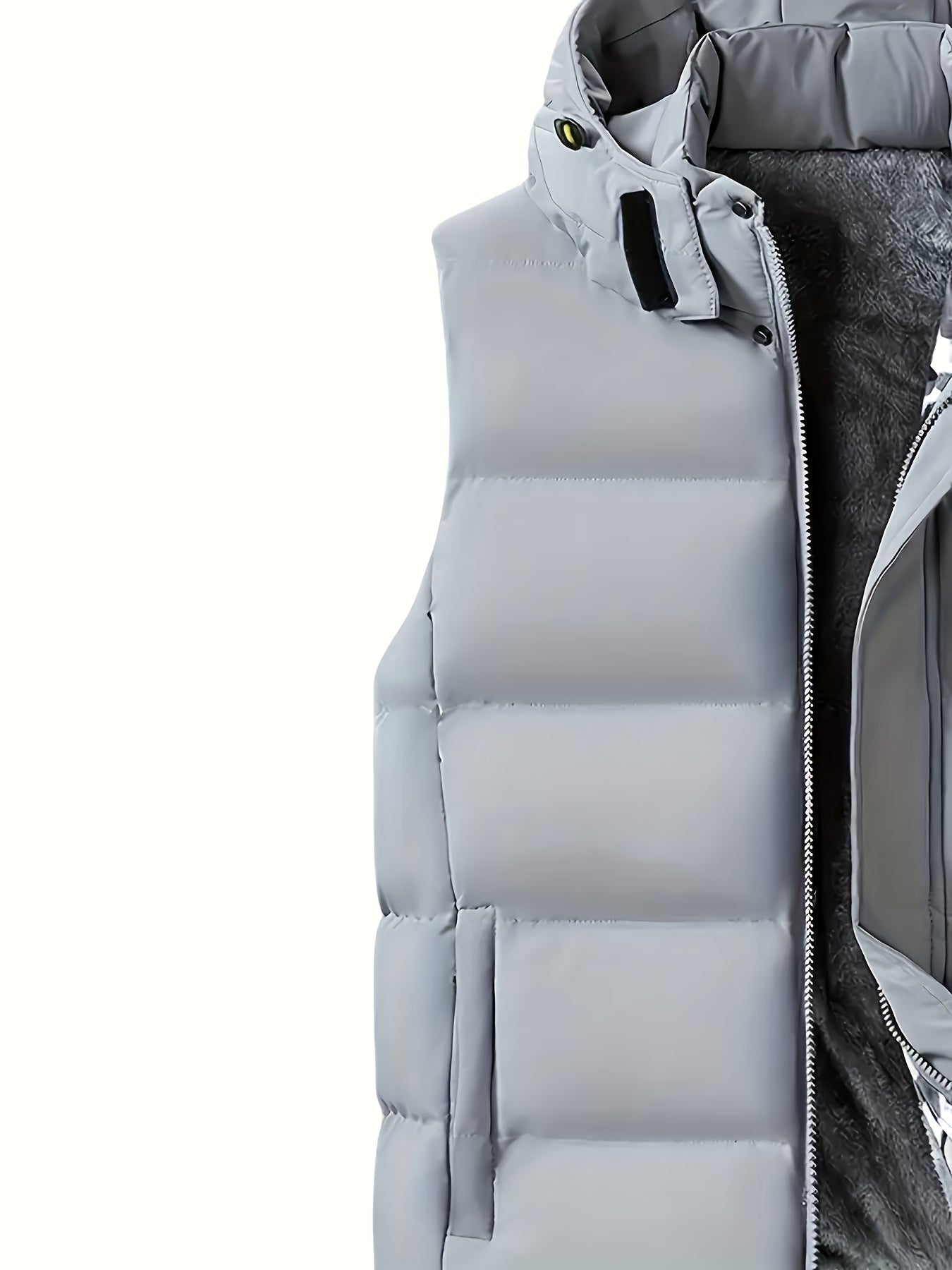 Gilet sans manches à capuche doublé polaire du S au 3XL MAEJORKEN