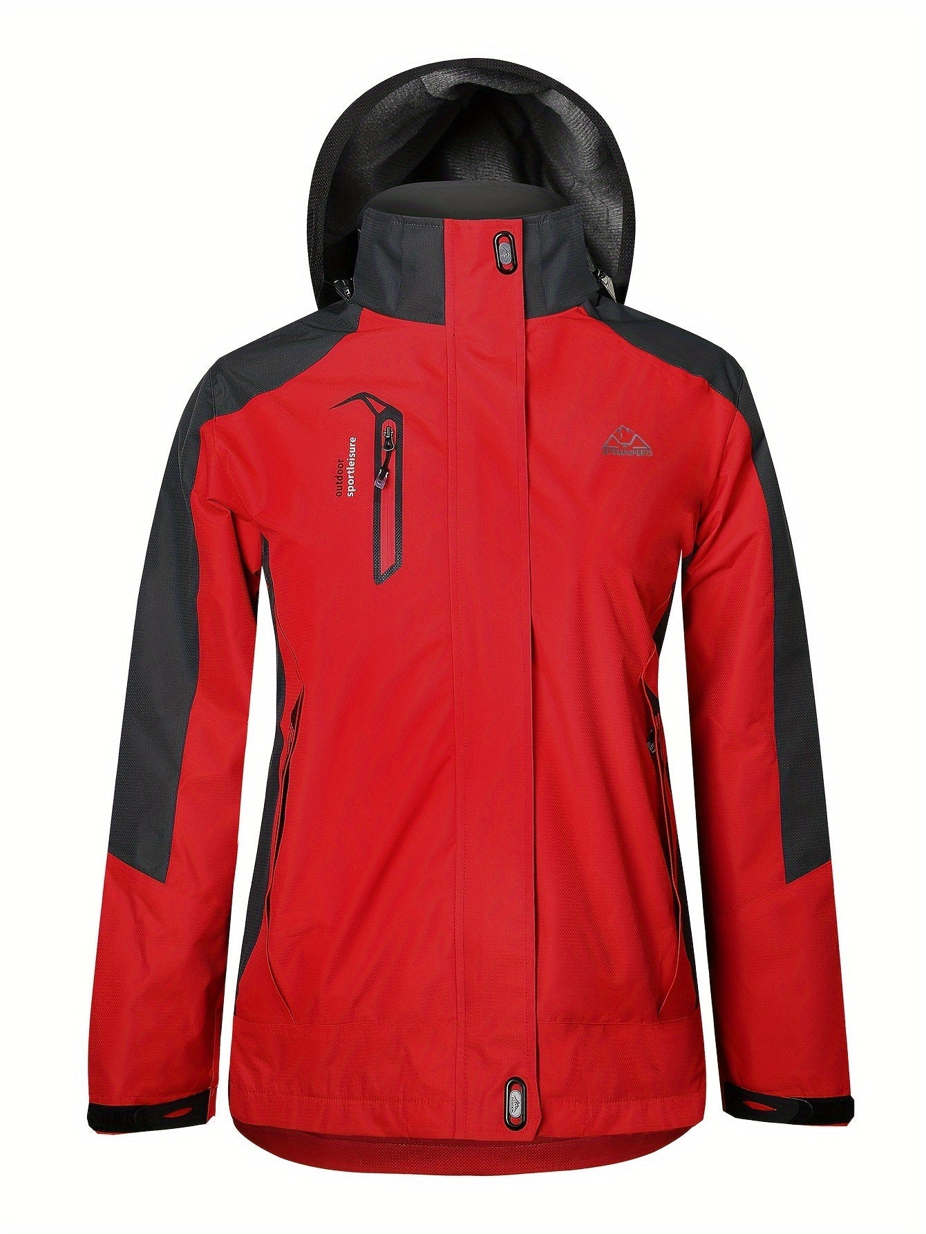 Veste d extérieur coupe-vent avec visière à capuche du S au 2XL MAEJORKEN