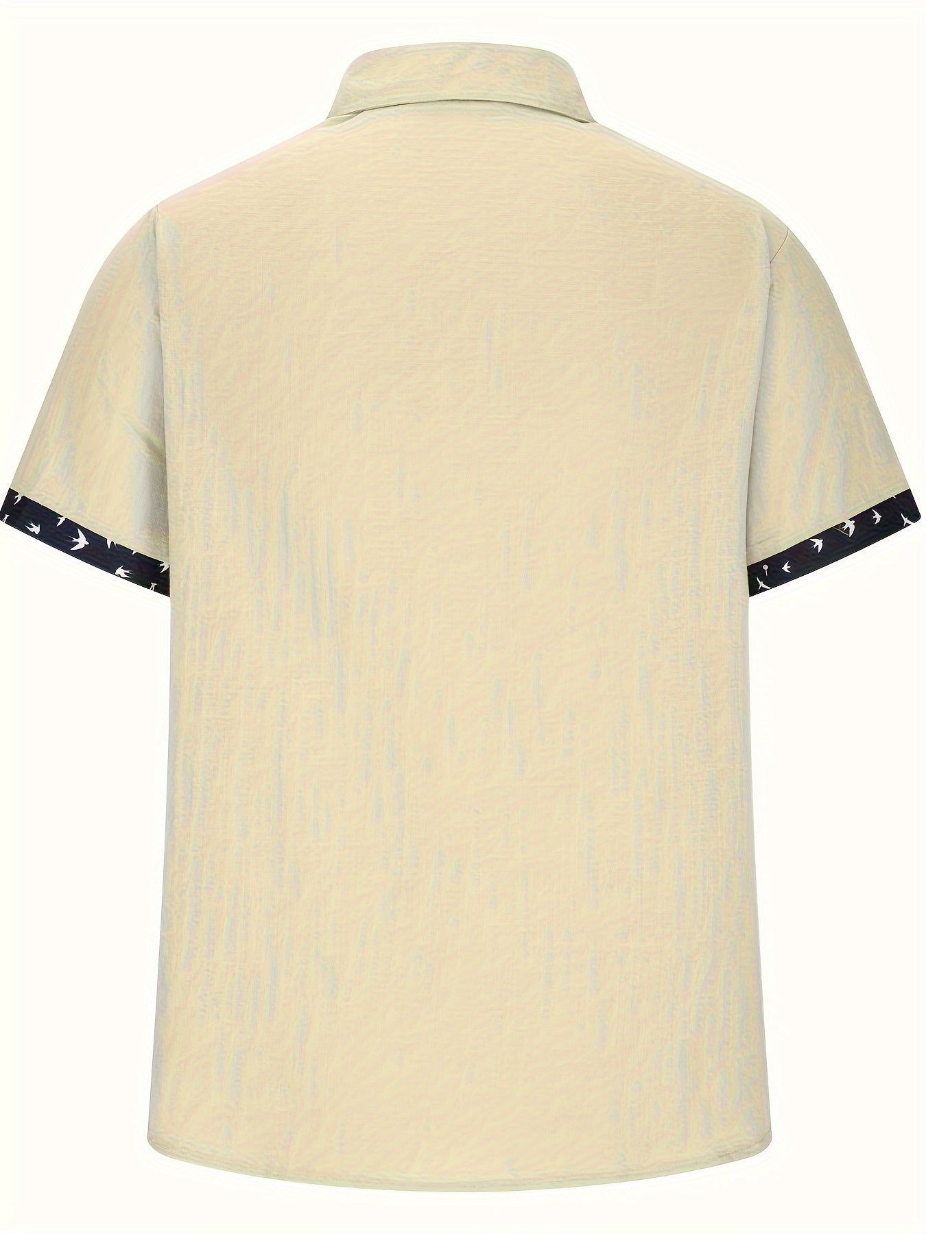 Chemise élégante en mélange de coton assorti de couleur du S au 3XL MAEJORKEN