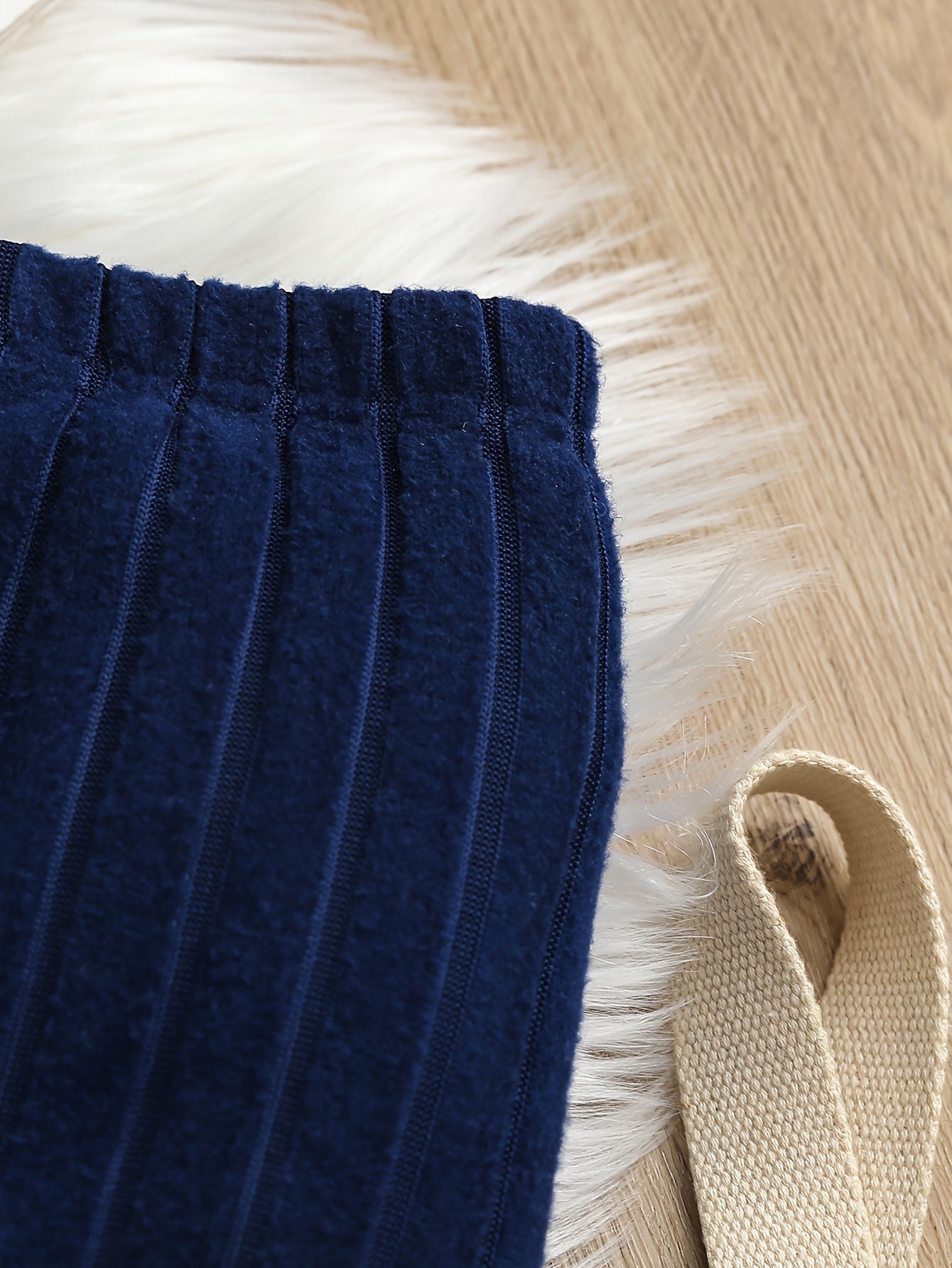 Ensemble haut en tissu côtelé doux et pantalon assorti du 6 mois au 4 ans MAEJORKEN