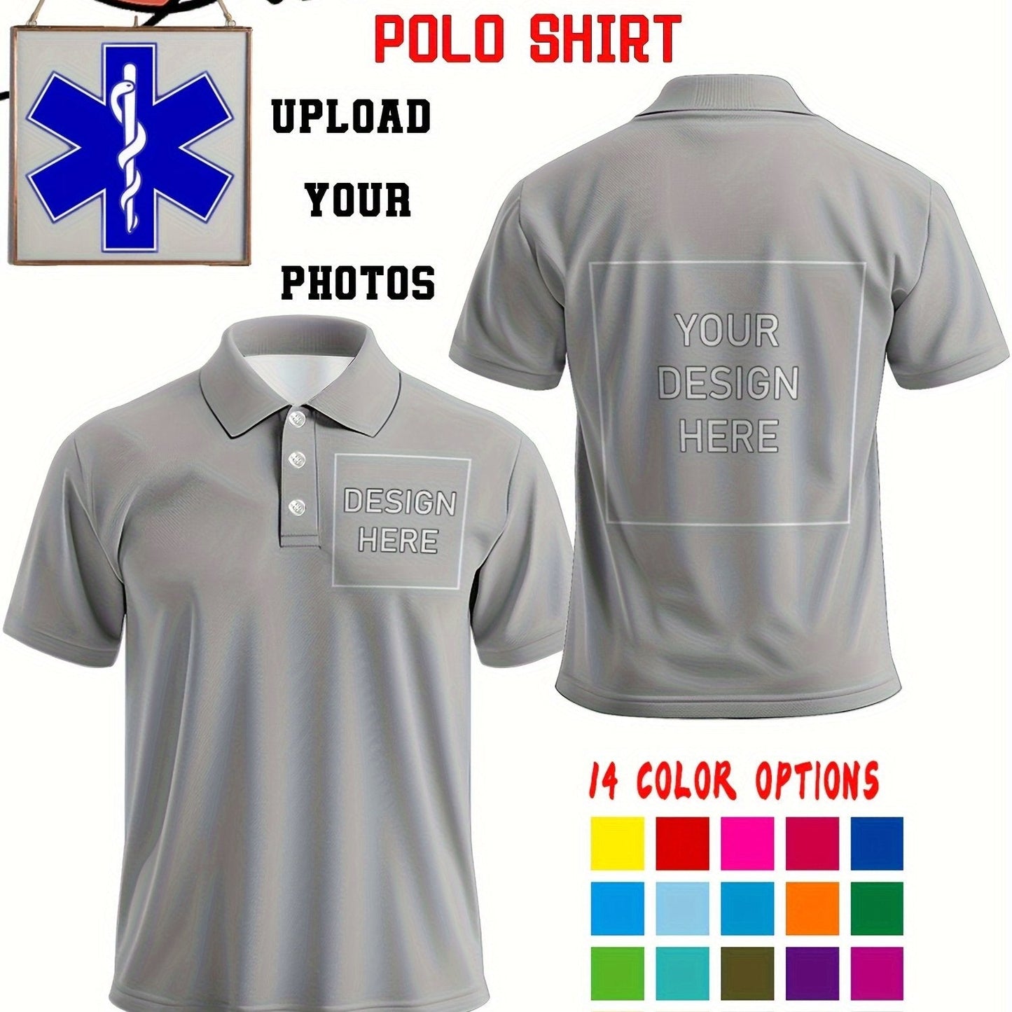 Polo uni personnalisée du S au 2XL MAEJORKEN