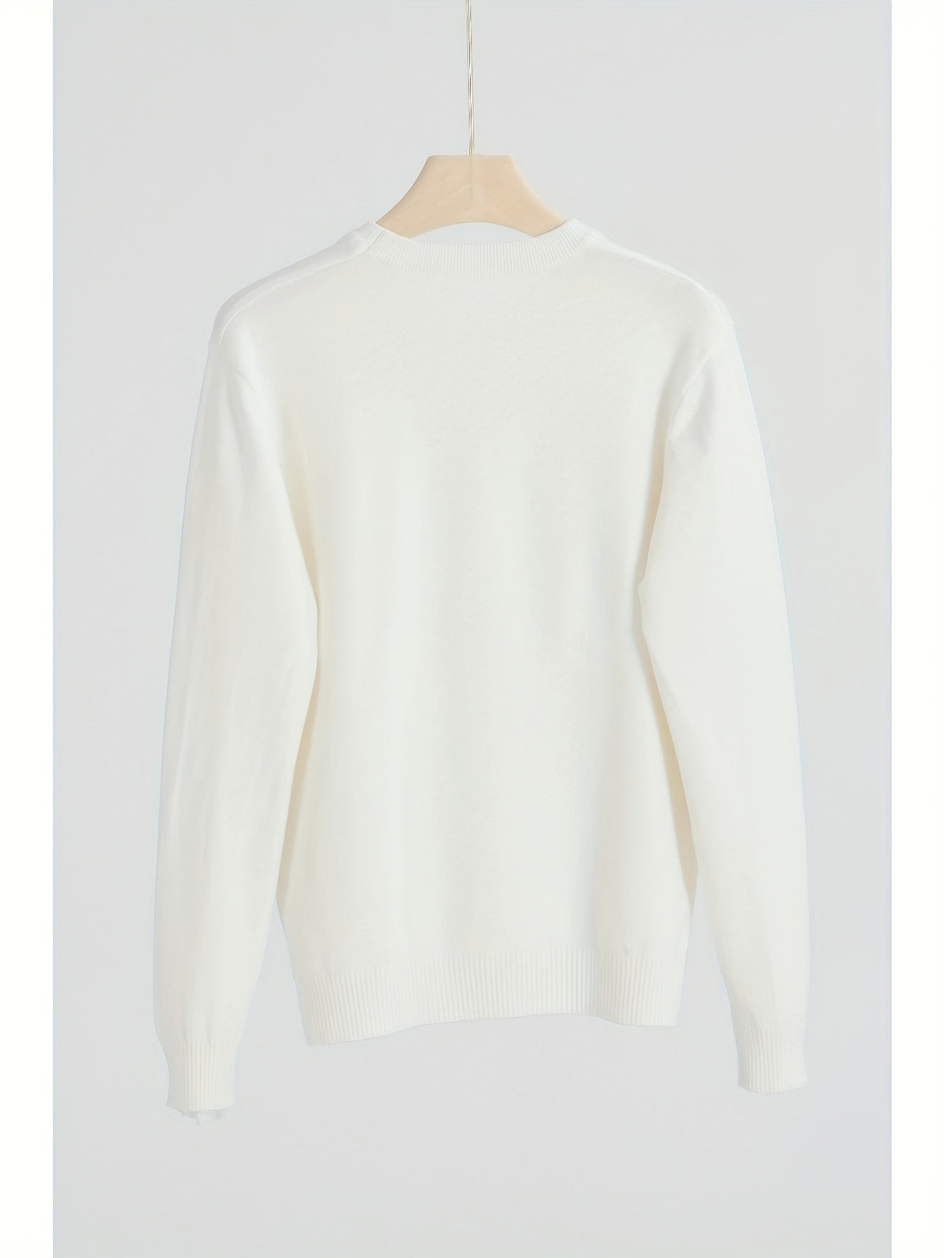 Pull en tricot à col en V du XS au 2XL