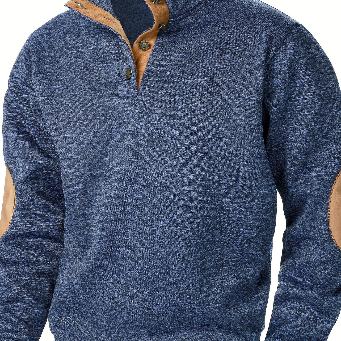 Pull en polyester à col montant hommes du S au 3XL MAEJORKEN