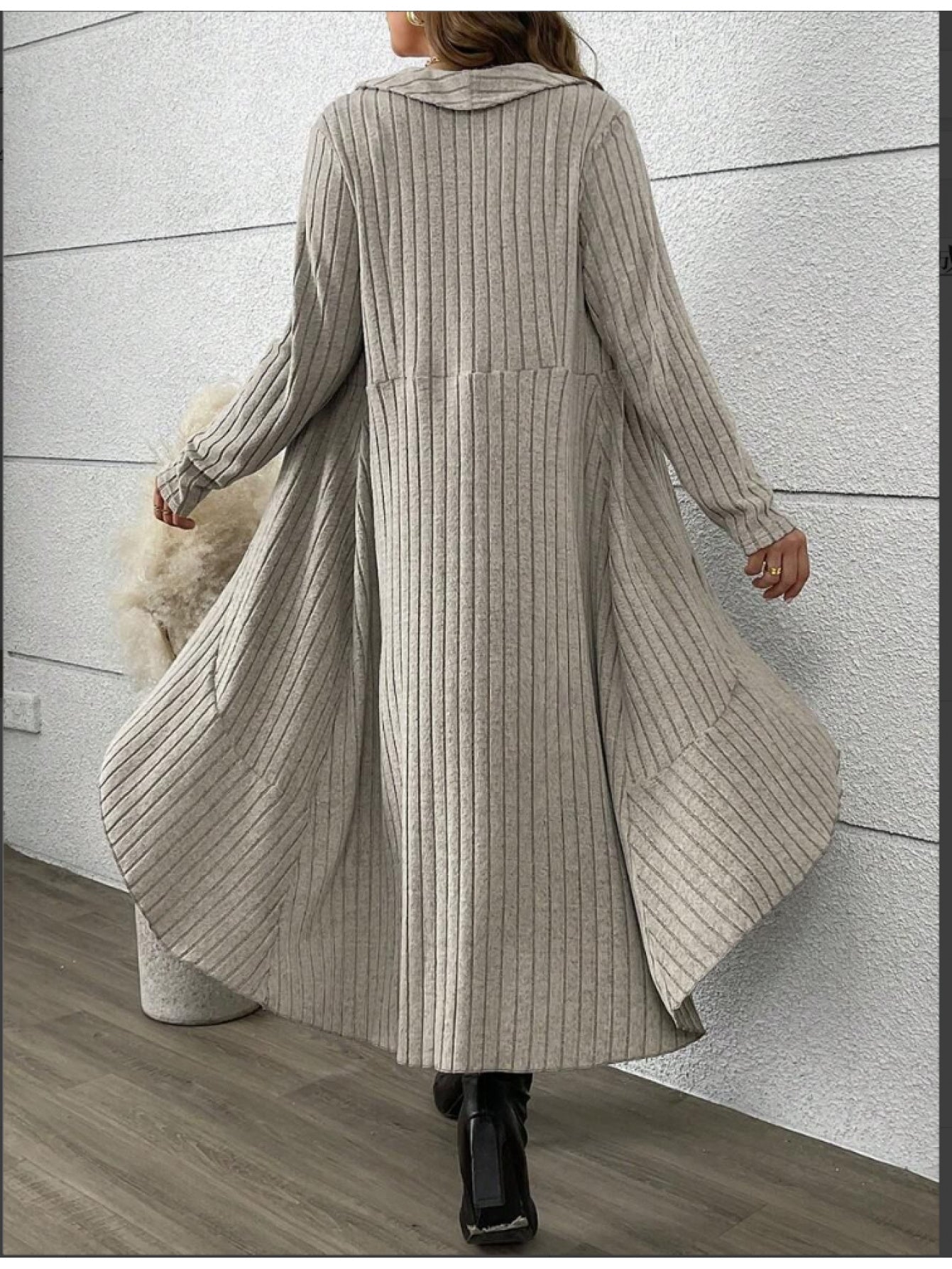 Ensemble deux pièces veste à manches longues et robe à carreaux grande taille du XL au 5XL