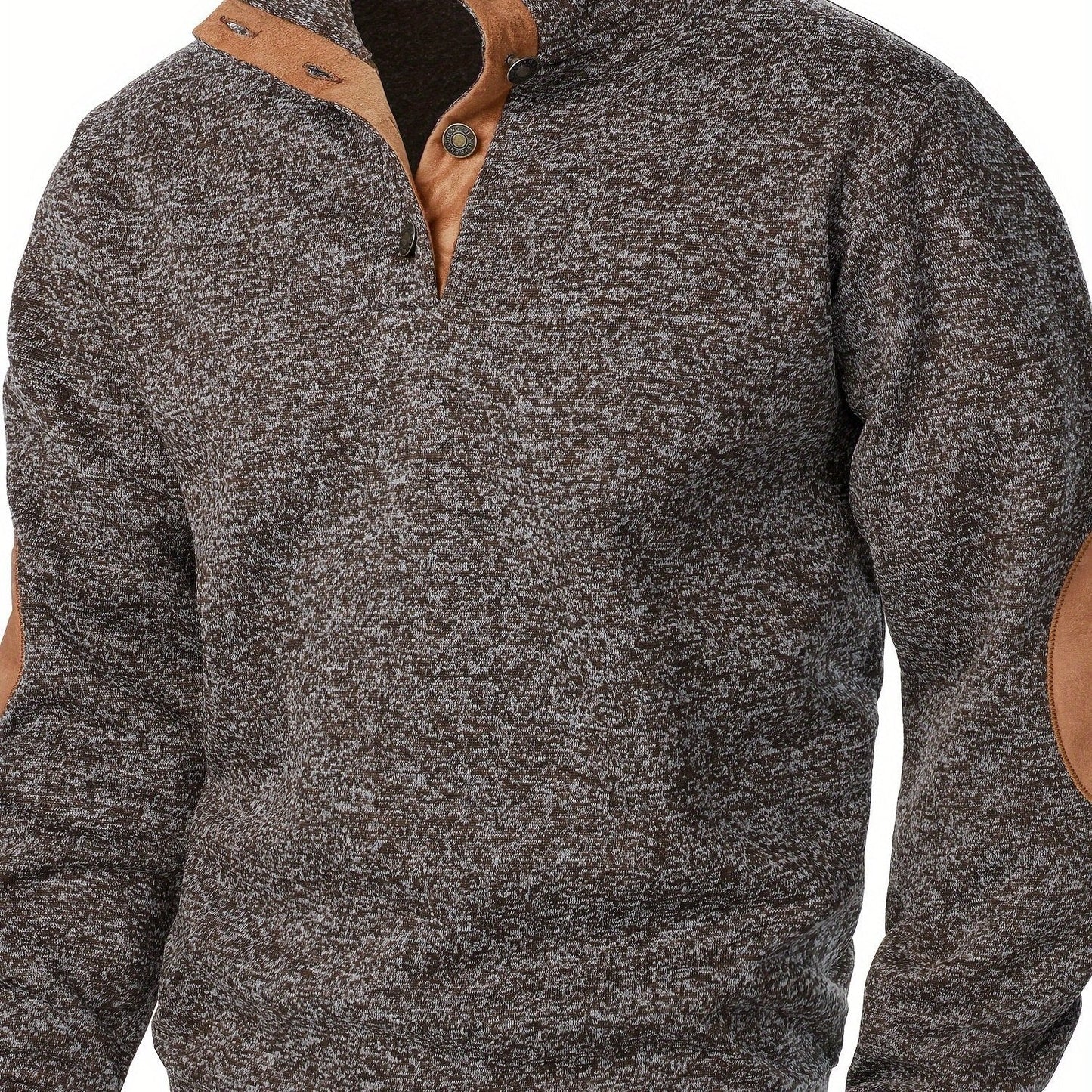 Pull en polyester à col montant hommes du S au 3XL MAEJORKEN