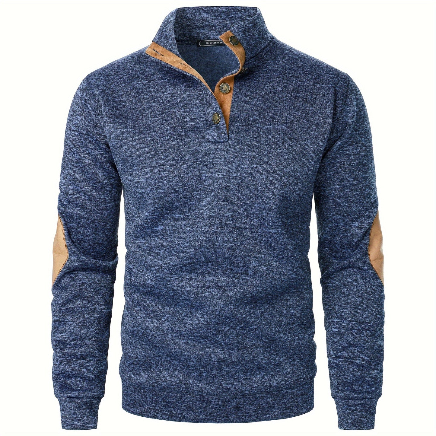 Pull en polyester à col montant hommes du S au 3XL MAEJORKEN