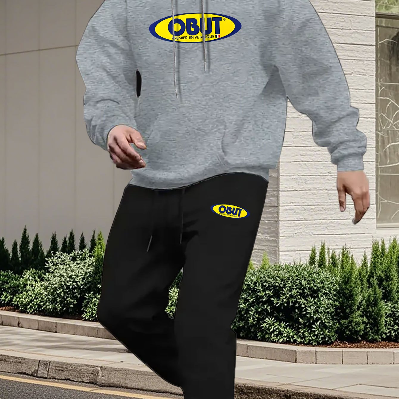 Ensemble sweat à capuche et pantalon de survêtement imprimé ( obut ) du S au 2XL MAEJORKEN