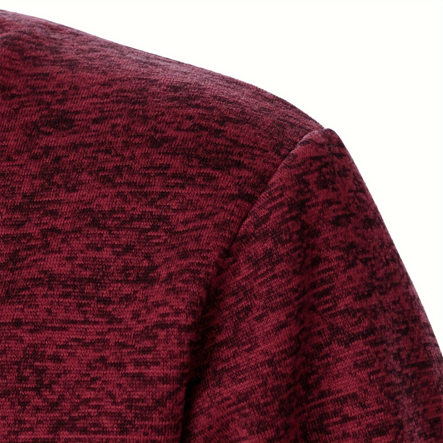 Pull en polyester à col montant hommes du S au 3XL MAEJORKEN