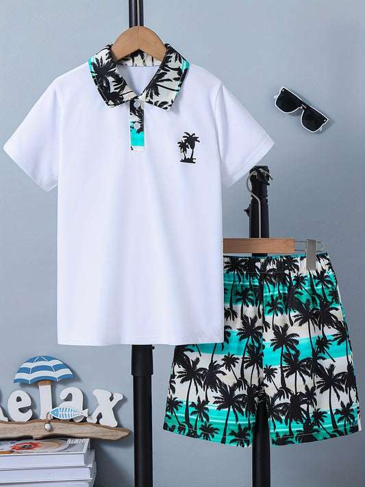 Ensemble 2pièces polo et short du 5 au 13 ans