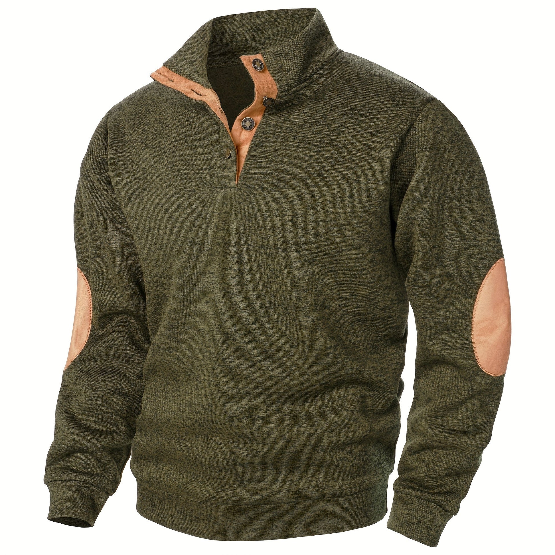 Pull en polyester à col montant hommes du S au 3XL MAEJORKEN