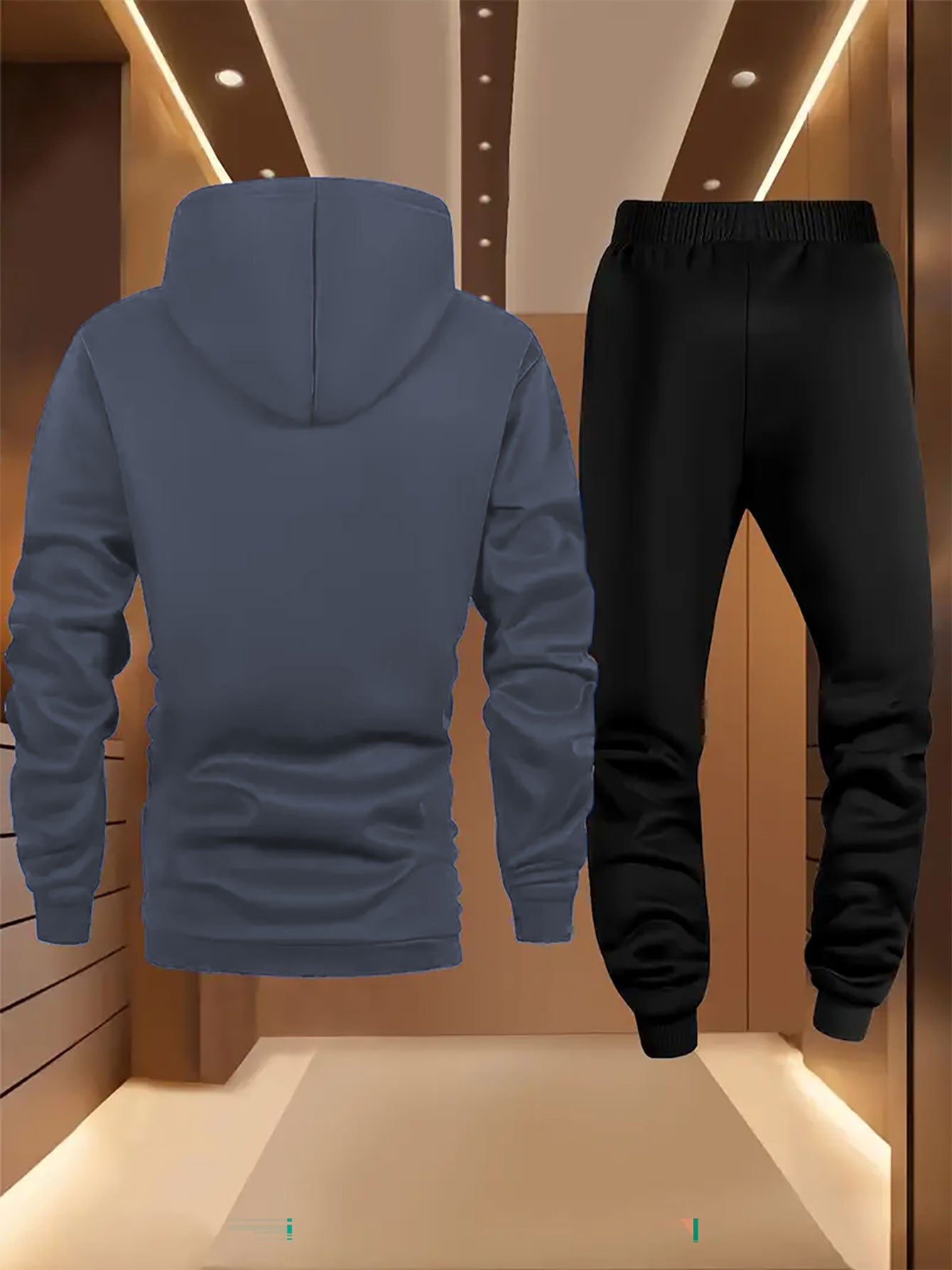 Ensemble sweat à capuche et pantalon de survêtement imprimé ( obut ) du S au 2XL MAEJORKEN