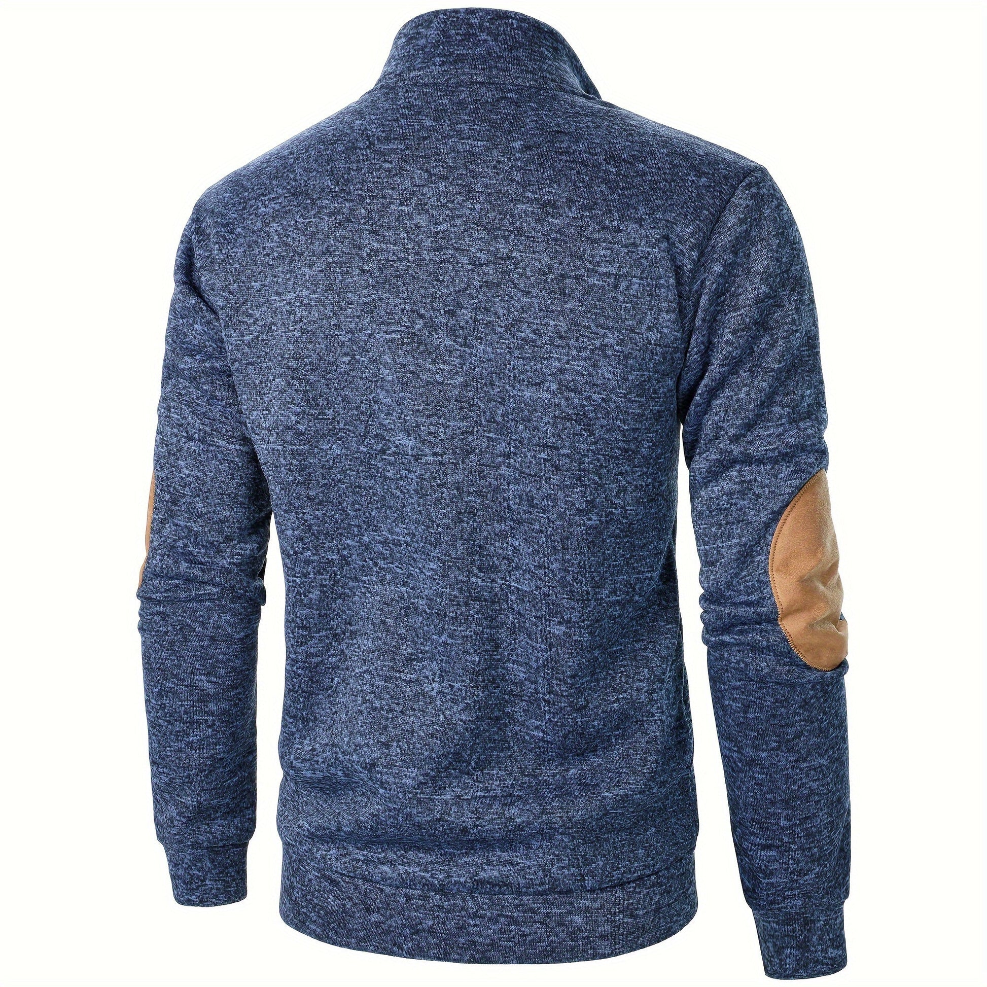 Pull en polyester à col montant hommes du S au 3XL MAEJORKEN