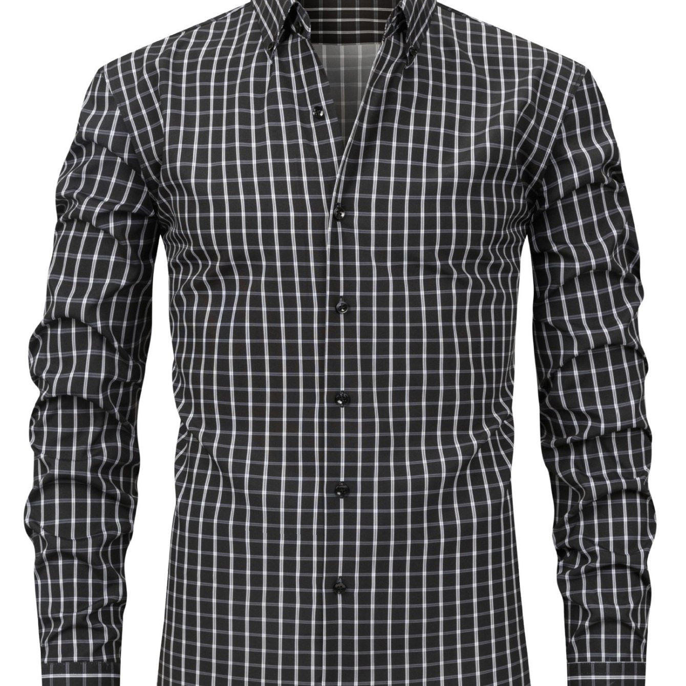 Chemise à carreaux manches longues du M au 2XL