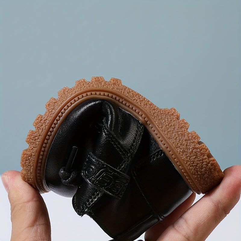 Bottes à la mode avec fermeture éclair latérale pour bébé garçons du 16 au 25 MAEJORKEN