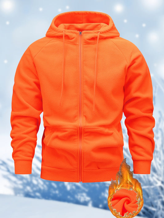 Men's Christmas Spring Autumn Winter Hooded Jacket/Hooded Sweatshirt Top/Sports Casual Cardigan Hoodie Men's Clothing Pullover Knitwear Soft Fabric Loose Fit Large Hat Drawstring 100% Polyester/Comfortable Loose Fit for Casua MAEJORKEN