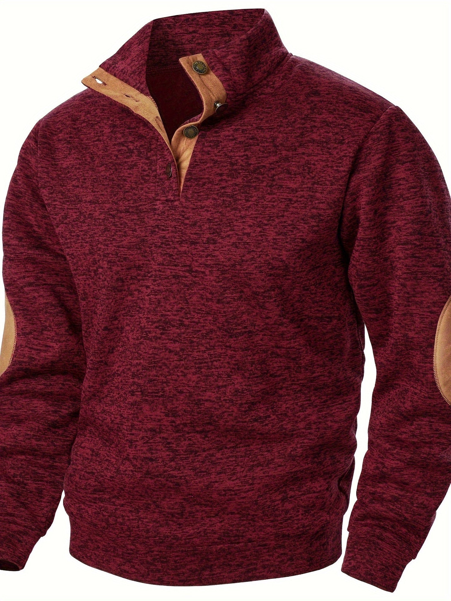 Pull en polyester à col montant hommes du S au 3XL MAEJORKEN