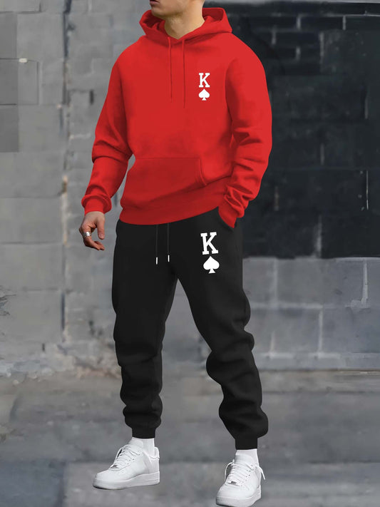 Ensemble sweat à capuche et pantalon de survêtement pour hommes du S au 2XL MAEJORKEN