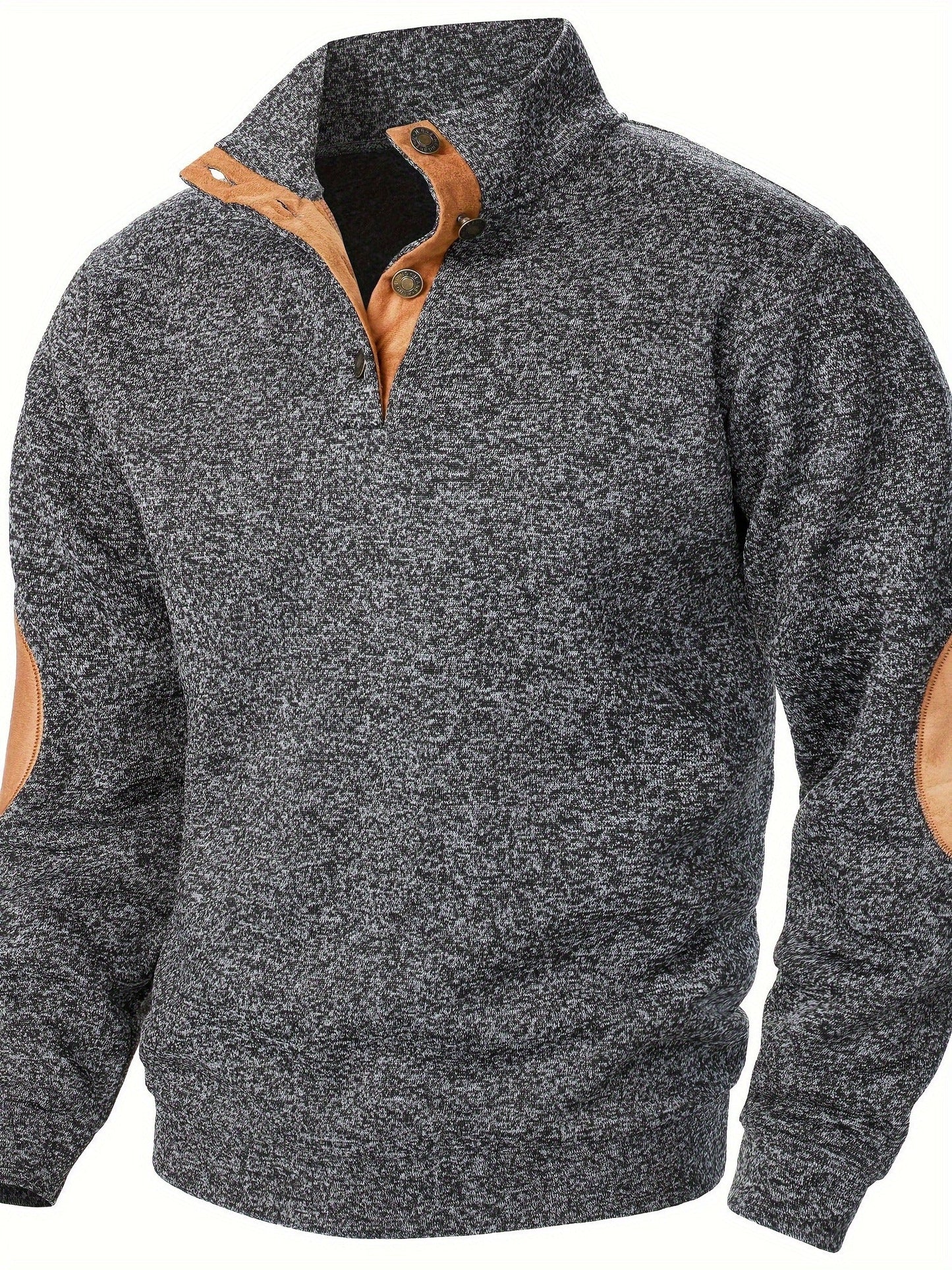 Pull en polyester à col montant hommes du S au 3XL MAEJORKEN