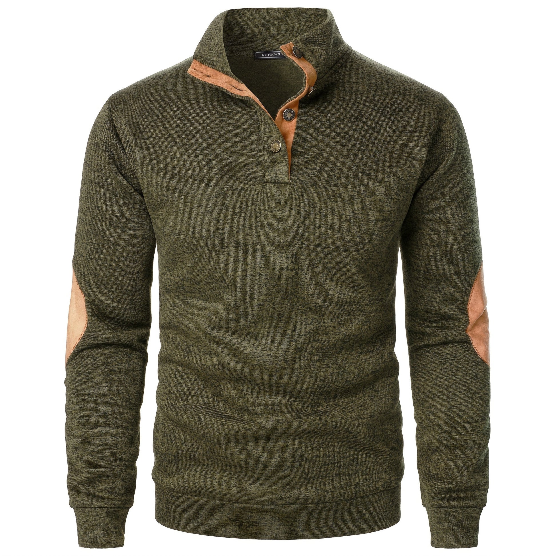 Pull en polyester à col montant hommes du S au 3XL MAEJORKEN