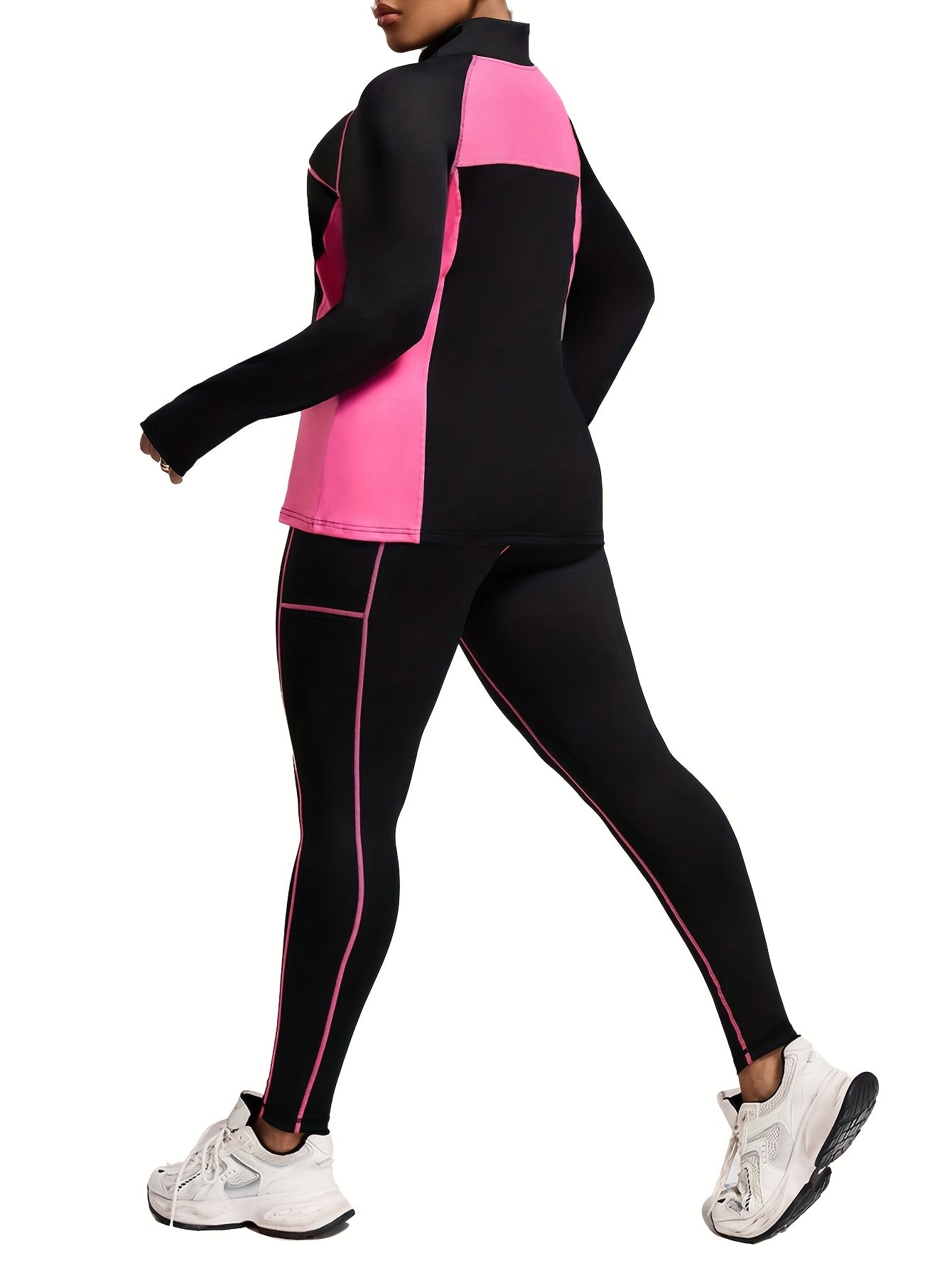 Ensemble veste zippées et leggins grande taille du XL au 4XL MAEJORKEN
