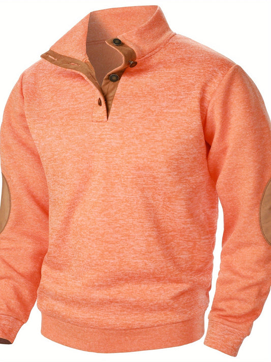 Pull en polyester à col montant hommes du S au 3XL MAEJORKEN