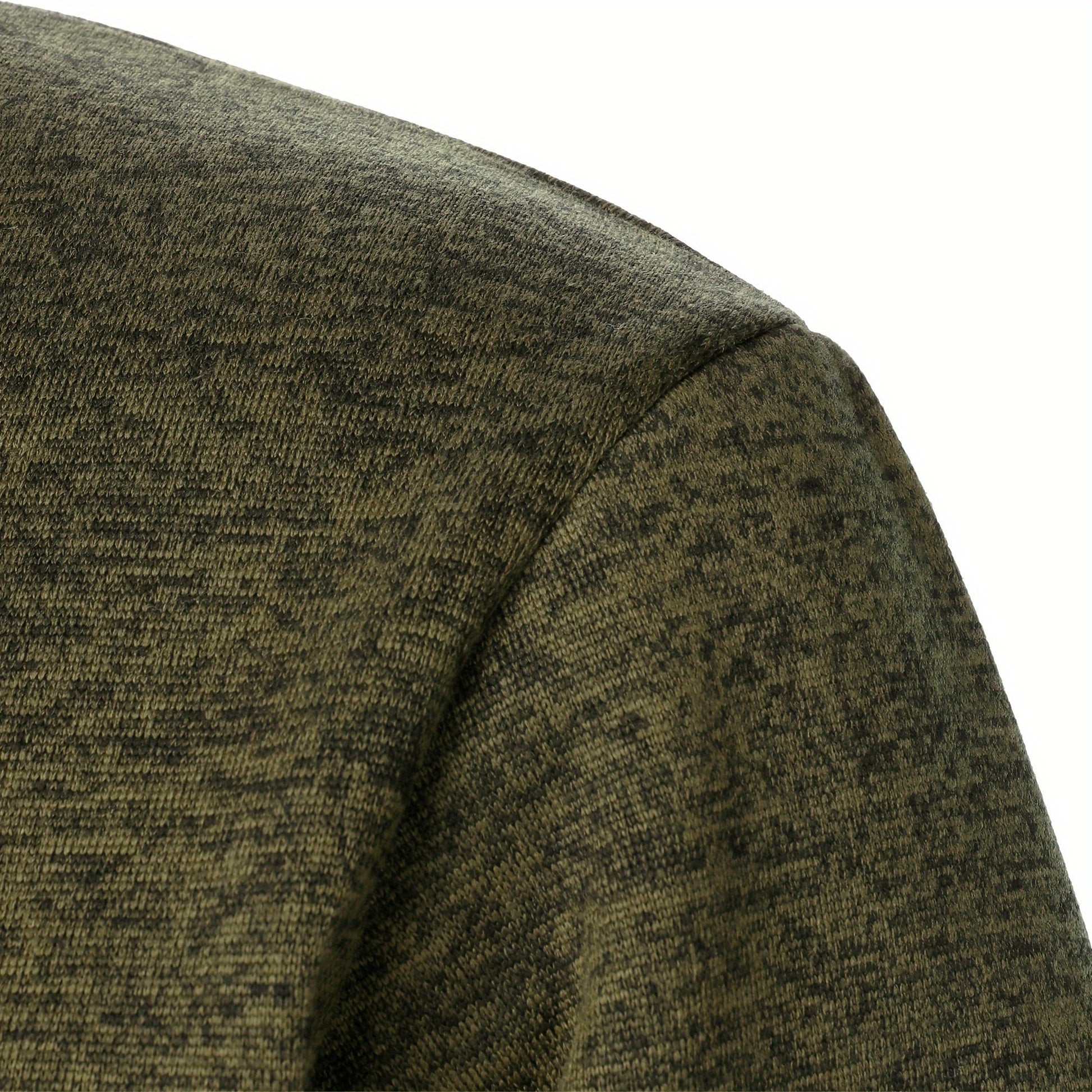 Pull en polyester à col montant hommes du S au 3XL MAEJORKEN