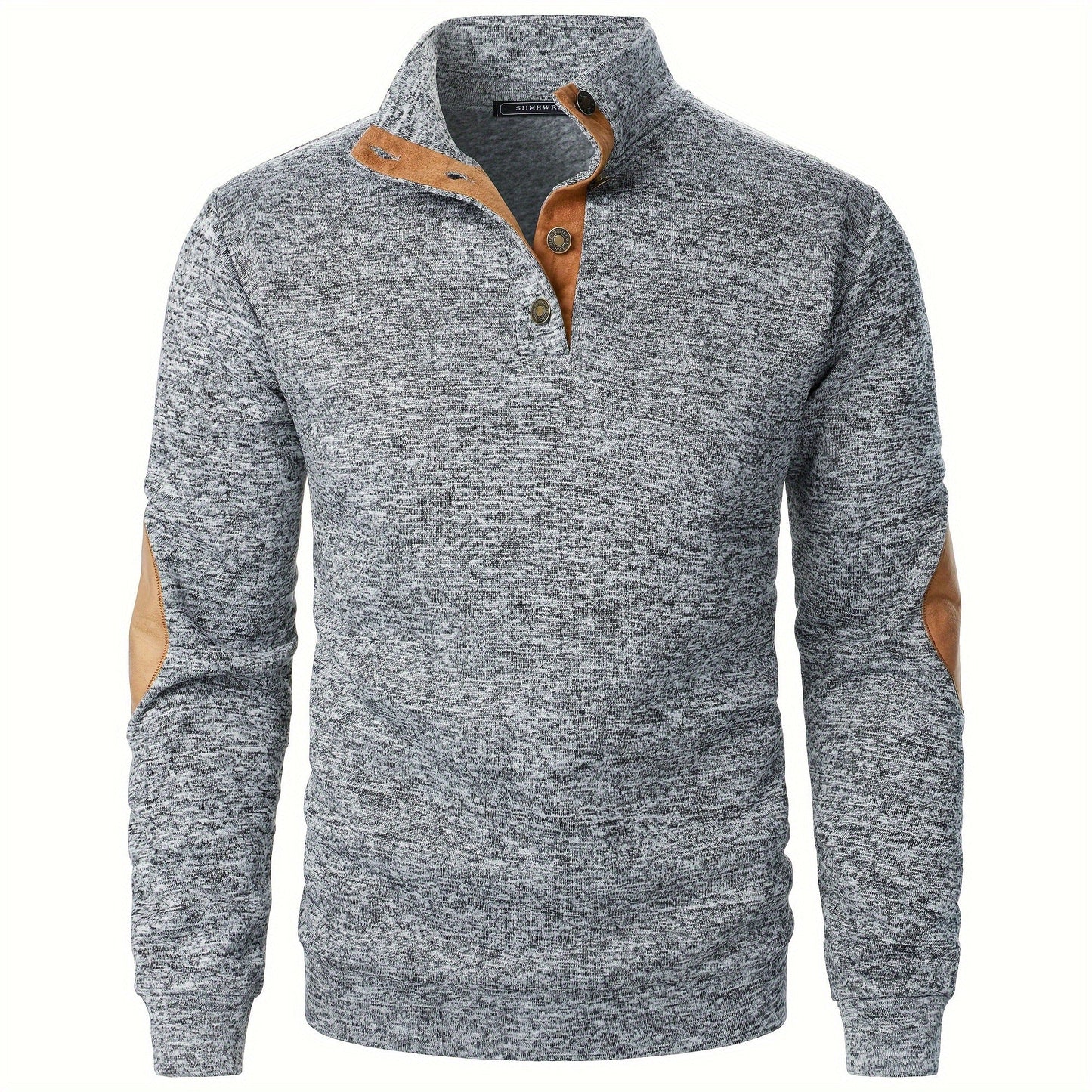 Pull en polyester à col montant hommes du S au 3XL MAEJORKEN