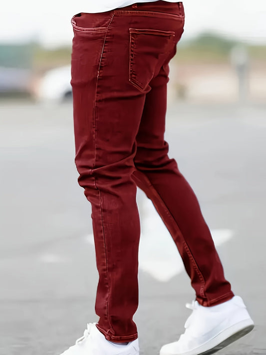 Pantalon décontracté en coton extensible hommes du S au 2XL MAEJORKEN