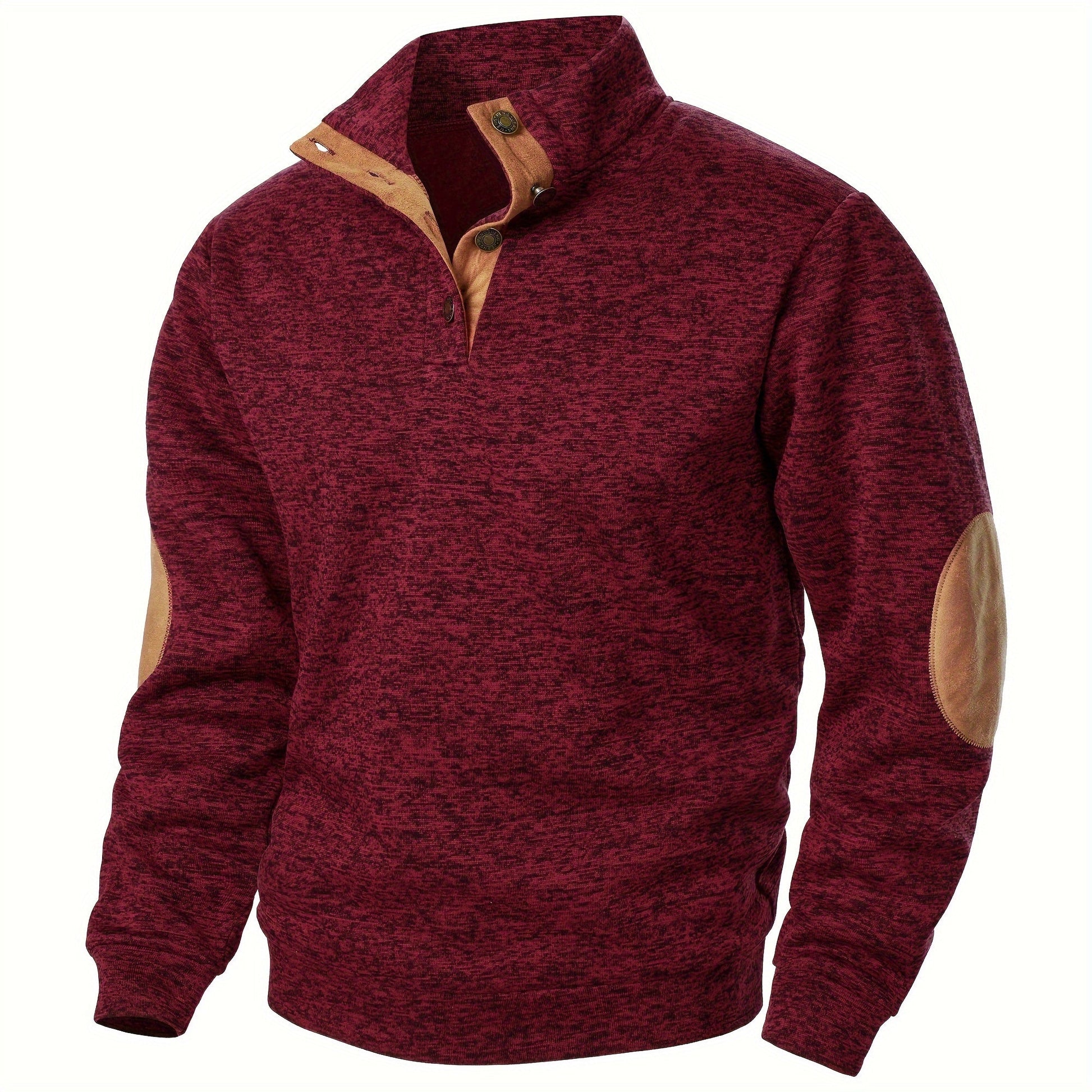 Pull en polyester à col montant hommes du S au 3XL MAEJORKEN
