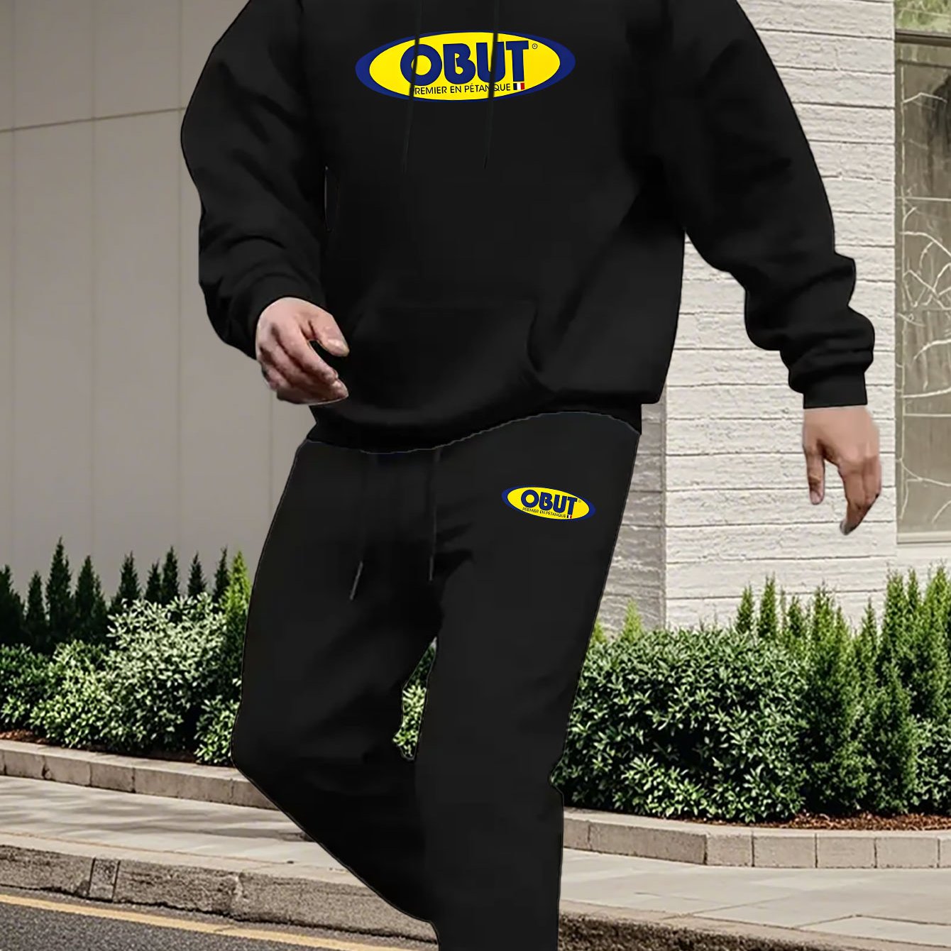 Ensemble sweat à capuche et pantalon de survêtement imprimé ( obut ) du S au 2XL MAEJORKEN
