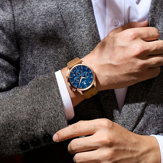 Montre à quartz hommes ( coffret non inclus ) MAEJORKEN