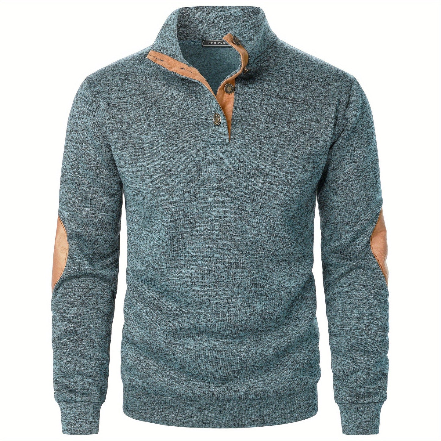 Pull en polyester à col montant hommes du S au 3XL MAEJORKEN