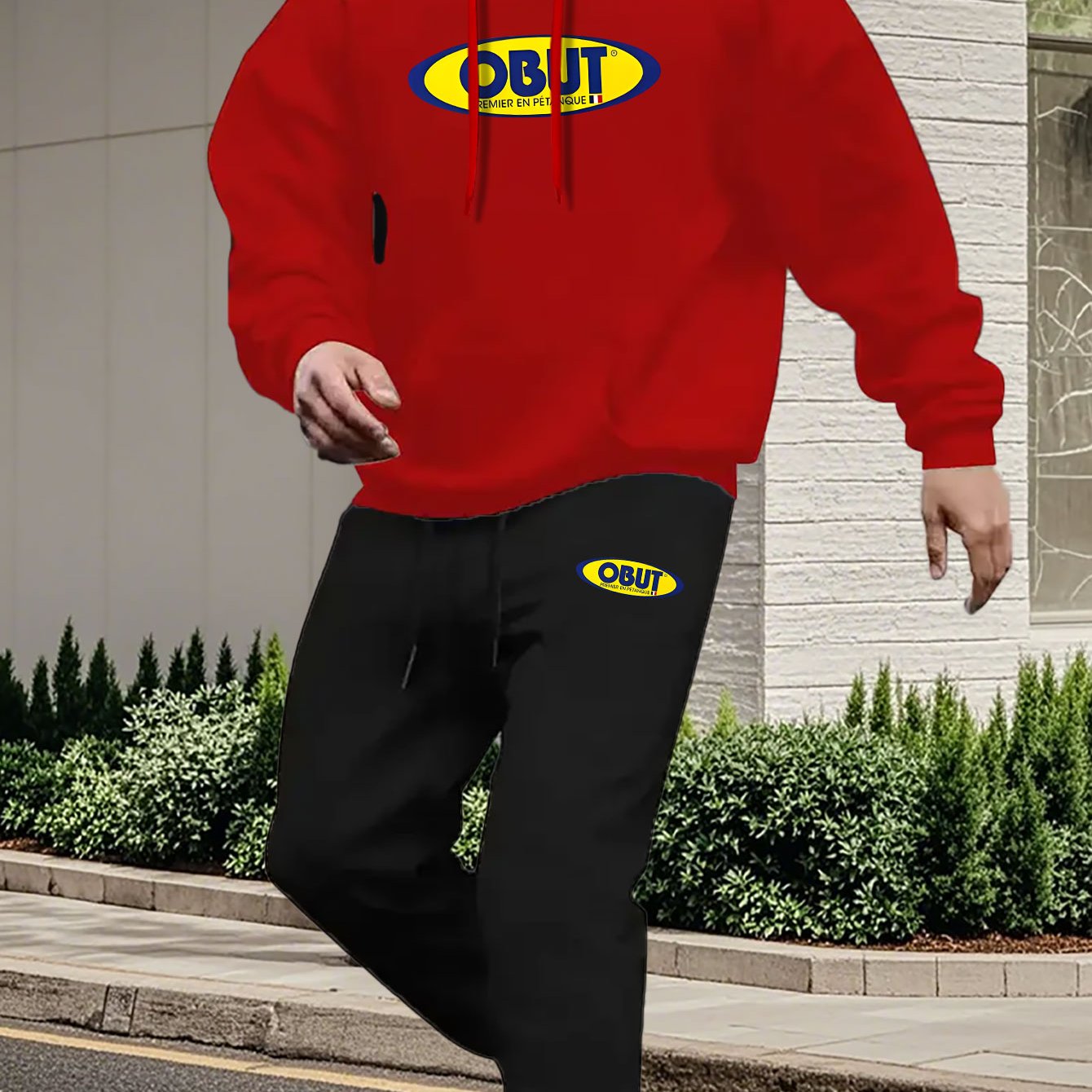 Ensemble sweat à capuche et pantalon de survêtement imprimé ( obut ) du S au 2XL MAEJORKEN