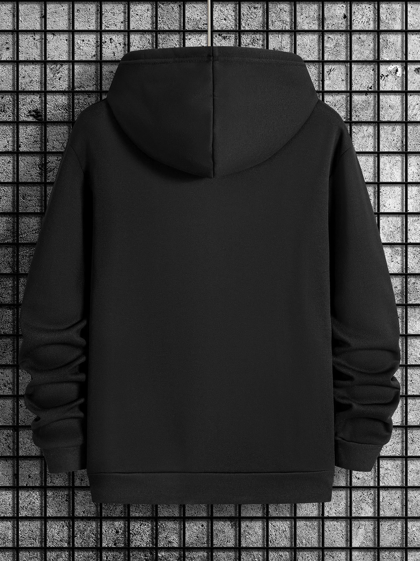 Sweat à capuche homme imprimé graphique (paris) du 2XL au 5XL