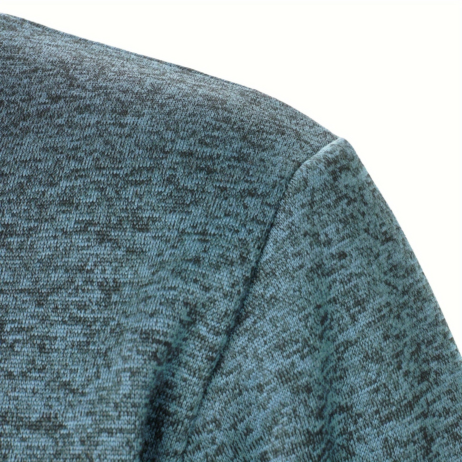 Pull en polyester à col montant hommes du S au 3XL MAEJORKEN