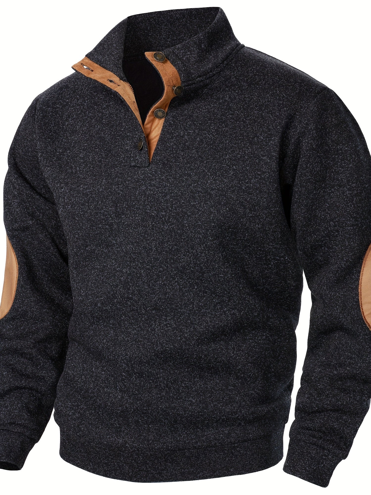 Pull en polyester à col montant hommes du S au 3XL MAEJORKEN