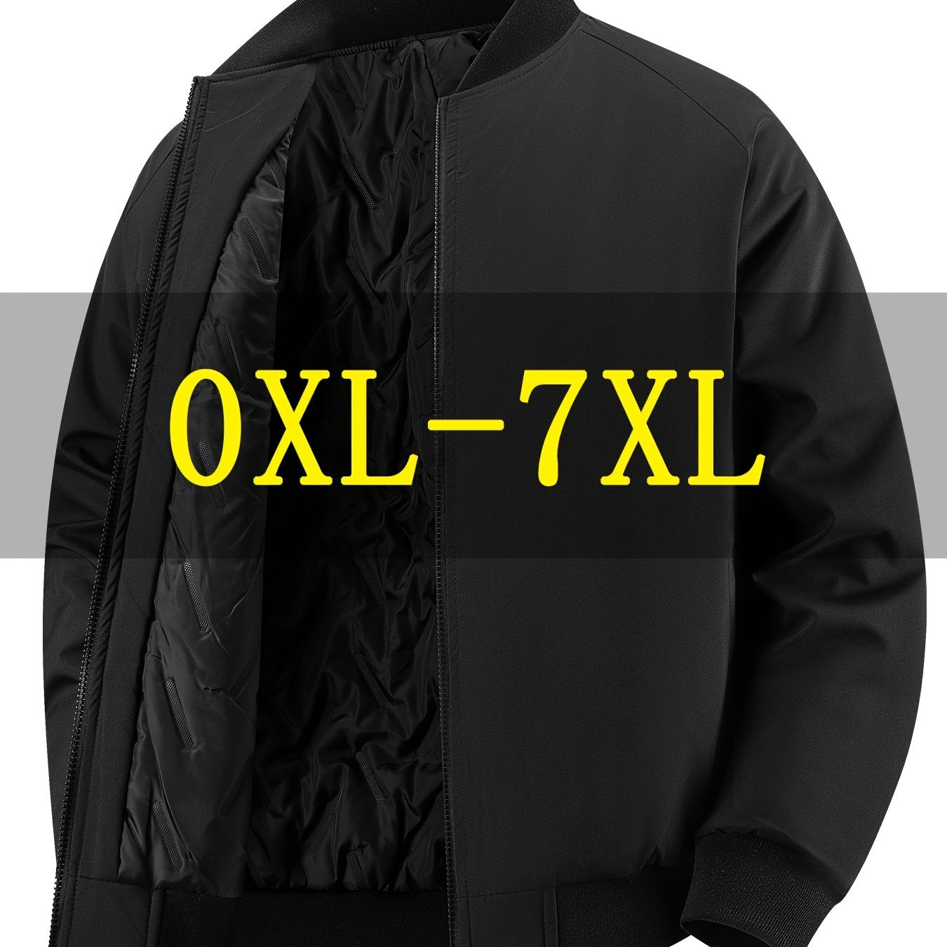 Blouson aviateur grande taille hommes du XL au 8XL MAEJORKEN