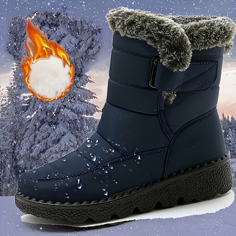 Bottes femmes doublées polaire du 35 au 41 MAEJORKEN