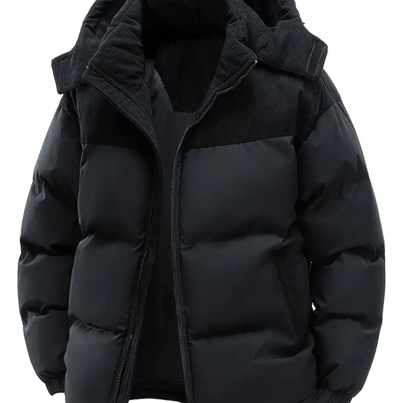 Veste en velours côtelé épais pour hommes du S au 2XL