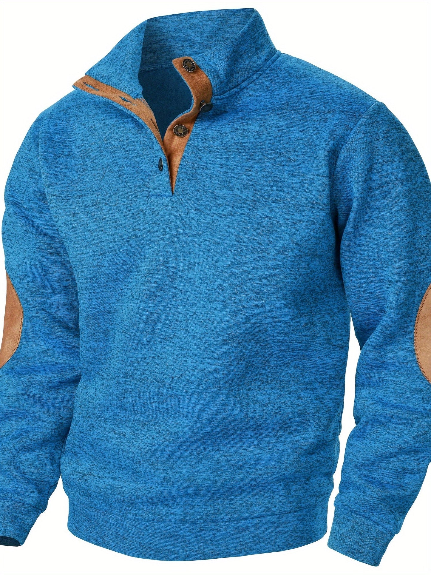 Pull en polyester à col montant hommes du S au 3XL MAEJORKEN