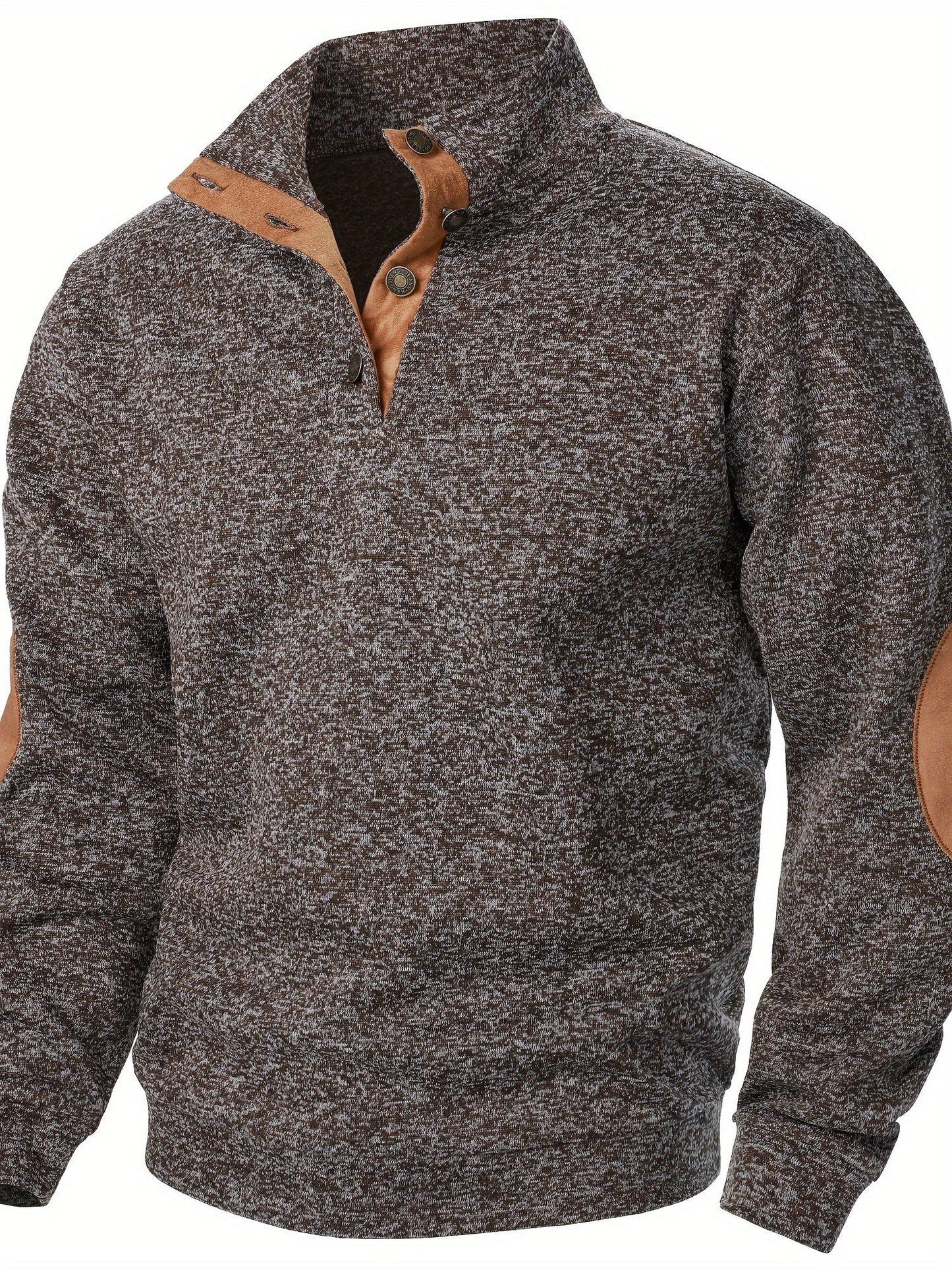 Pull en polyester à col montant hommes du S au 3XL MAEJORKEN